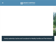 Tablet Screenshot of legacycapitals.com